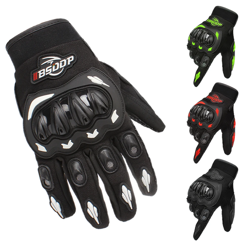 

Мотоциклетные Перчатки с закрытыми пальцами, гоночные перчатки, спортивные защитные мотоциклетные перчатки для езды на мотоцикле