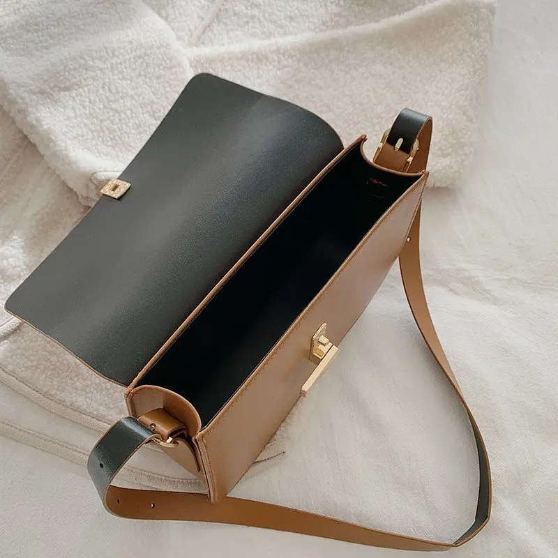 Women Bag Under Arm Bag Casual Retro Lock Bag New Pu Soft Leader Shoulder Bag Crossbody Bag Satchels Handbags for Women 2020
Women Bag Under Arm Bag Casual Retro Lock Bag New Pu Soft Leader Shoulder Bag Crossbody Bag Satchels Handbags for Women 2020