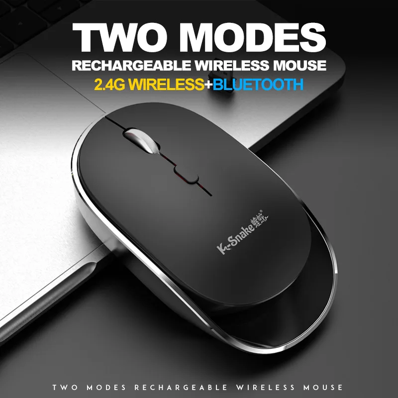 New Bluetooth Mouse 5.1 Dual-mode Wireless Private Mode Silent And Silent Charging Notebook Mouse For PC Latop Tablet
New Bluetooth Mouse 5.1 Dual-mode Wireless Private Mode Silent And Silent Charging Notebook Mouse For PC Latop Tablet