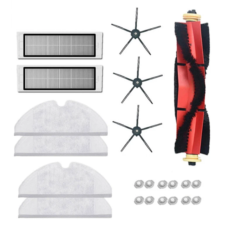 Аксессуары для пылесоса XiaoMi Roborock S6 S60 S65 S5 MAX, моющиеся запчасти, HEPA фильтр, основная щетка, боковая щетка 
Аксессуары для пылесоса XiaoMi Roborock S6 S60 S65 S5 MAX, моющиеся запчасти, HEPA фильтр, основная щетка, боковая щетка