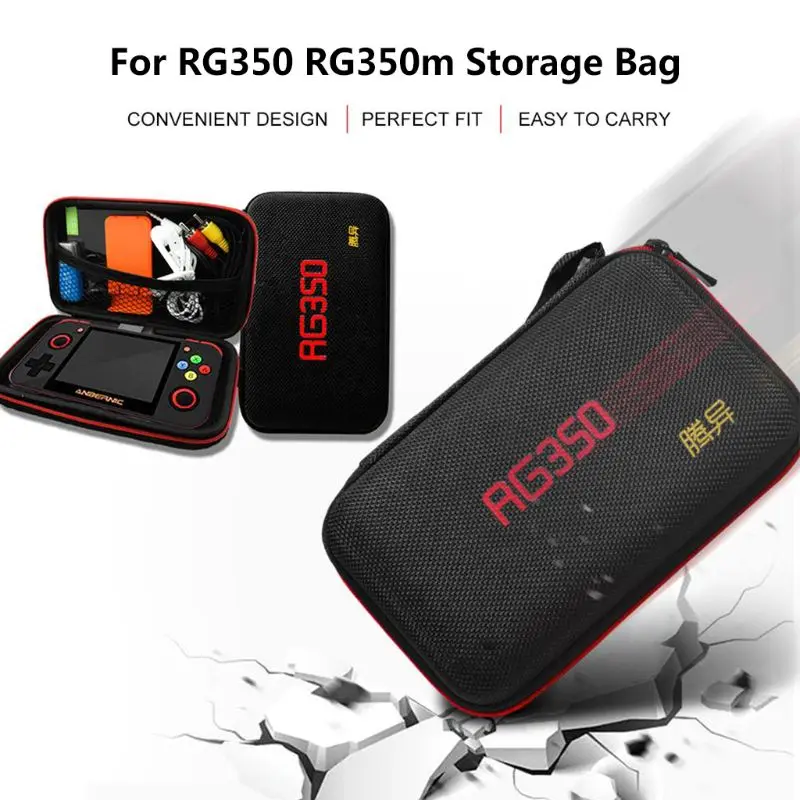 Game Console Protection Bag Dust-proof Storage Carrying Case for RG350/RG350m
Game Console Protection Bag Dust-proof Storage Carrying Case for RG350/RG350m