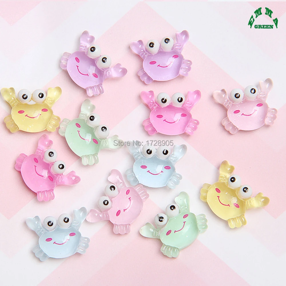 Crab Charms for Jewelry making Resin Charms for Slime 20mm 10pcs Flatback Cabochons for DIY scrapbooking cute Cartoon Charms
Crab Charms for Jewelry making Resin Charms for Slime 20mm 10pcs Flatback Cabochons for DIY scrapbooking cute Cartoon Charms