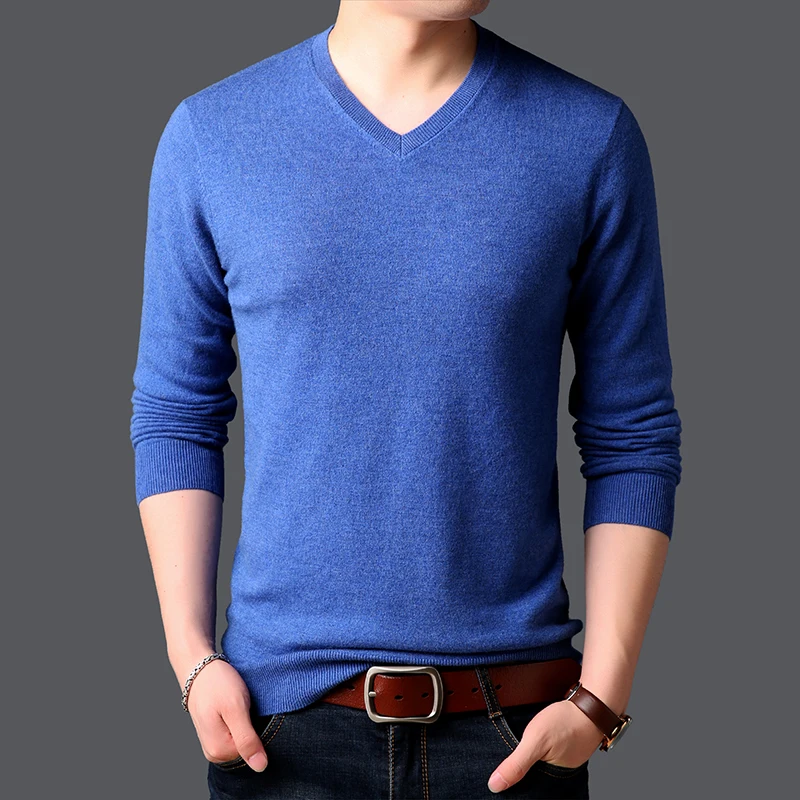 FAVOCENT 2019 New Men's Sweater Autumn Fitted Warm Casual Pullovers Solid Color Wool Knitted V-Neck Long Sleeve Male Sweatercoat
FAVOCENT 2019 New Men's Sweater Autumn Fitted Warm Casual Pullovers Solid Color Wool Knitted V-Neck Long Sleeve Male Sweatercoat