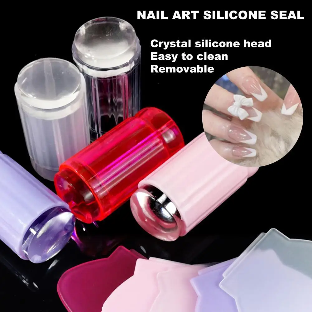Delicate Mini Detachable Silicone Nail Stamper Scraper Transparent Tool for Manicure Nail Art Stamp Nail Stamper
Delicate Mini Detachable Silicone Nail Stamper Scraper Transparent Tool for Manicure Nail Art Stamp Nail Stamper