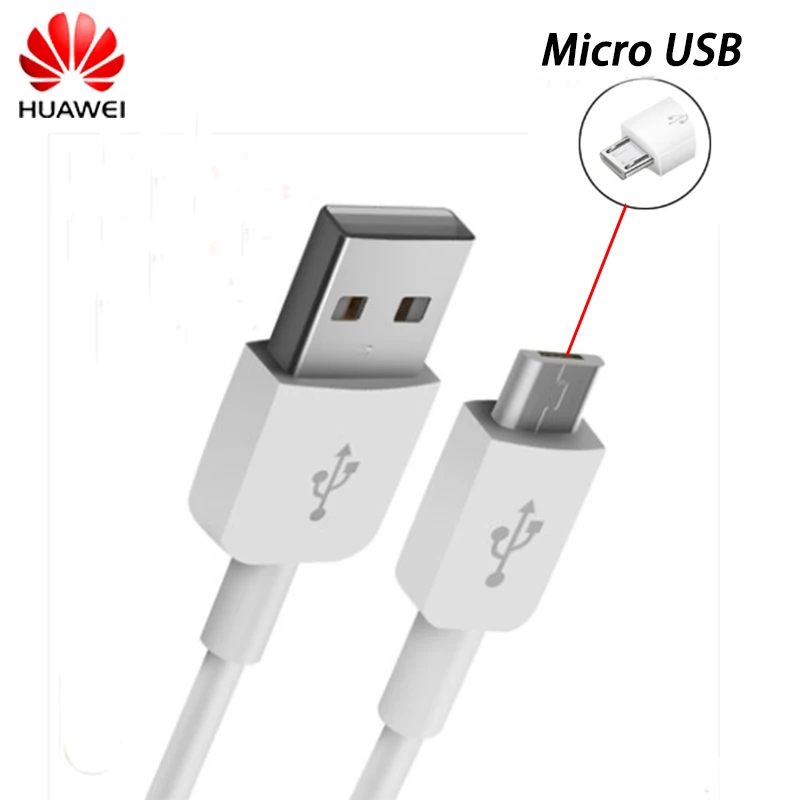 Оригинальный кабель Micro USB Huawei 2A для зарядки и синхронизации данных Honor 8X Max 10 Lite 20i