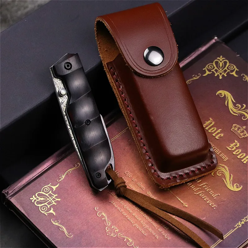 Damascus steel wood handle outdoor tactics straight knife 9CR18 folding pocket knife outdoor travel pocket knife EDC tool knife
Damascus steel wood handle outdoor tactics straight knife 9CR18 folding pocket knife outdoor travel pocket knife EDC tool knife
