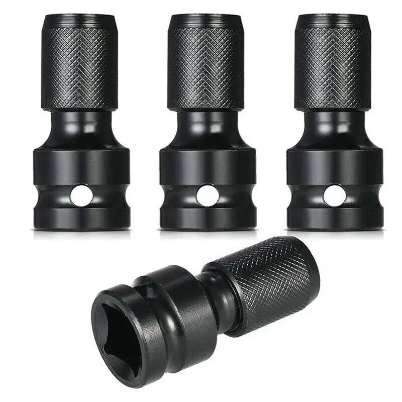 50mm Black Impact Adaptor Adjustable 1/2inch Square Or 1/4 Hex Shank Socket Adapter Relea D4Y2 Cordless Drills Adapters
50mm Black Impact Adaptor Adjustable 1/2inch Square Or 1/4 Hex Shank Socket Adapter Relea D4Y2 Cordless Drills Adapters