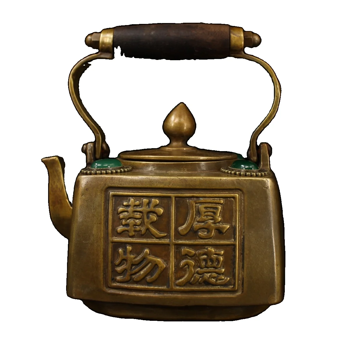 Laojunlu старой чистой меди ручной работы инкрустированный драгоценными камнями чайник сборный из деревенской имитации антиквариат
Laojunlu старой чистой меди ручной работы инкрустированный драгоценными камнями чайник сборный из деревенской имитации антиквариат