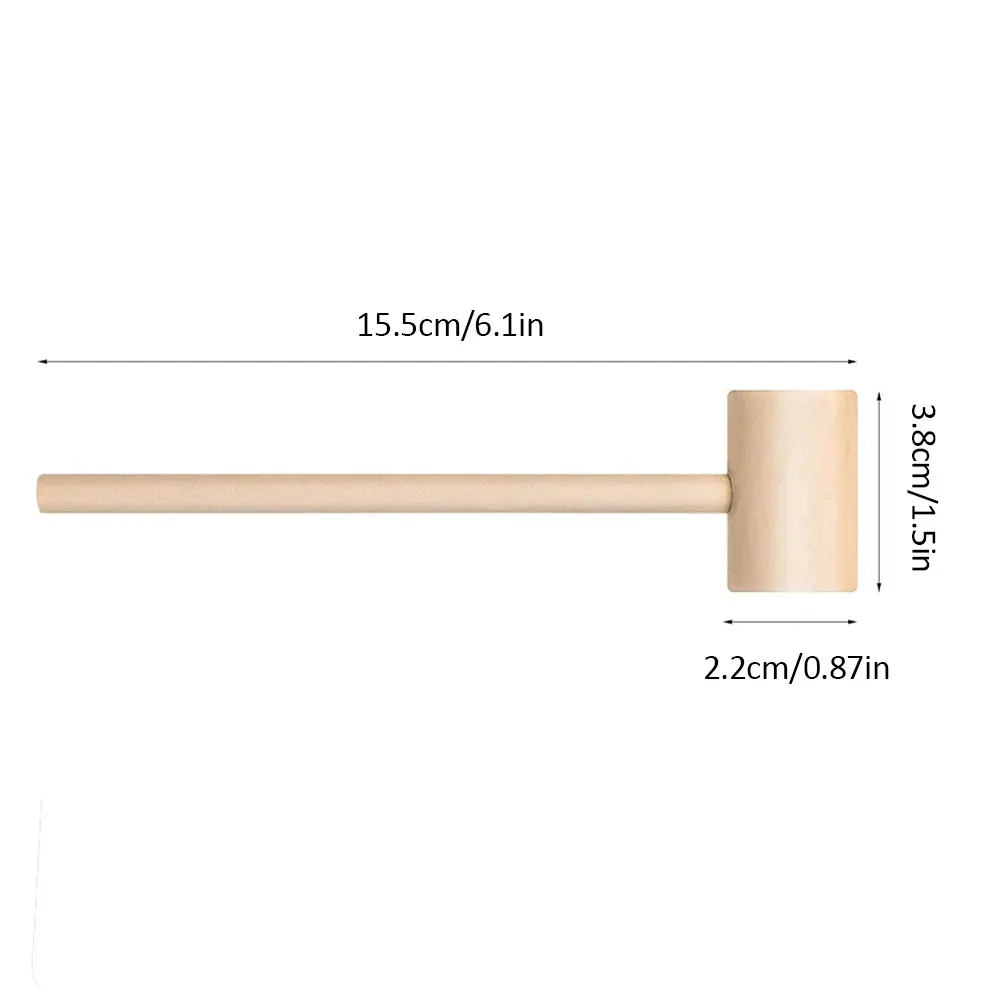 20PCS Mini Wooden Hammer Portable Multifunction Seafood Shellfish Mallet Craft Making Tool Dessert Wooden Crab Making Mallet
20PCS Mini Wooden Hammer Portable Multifunction Seafood Shellfish Mallet Craft Making Tool Dessert Wooden Crab Making Mallet