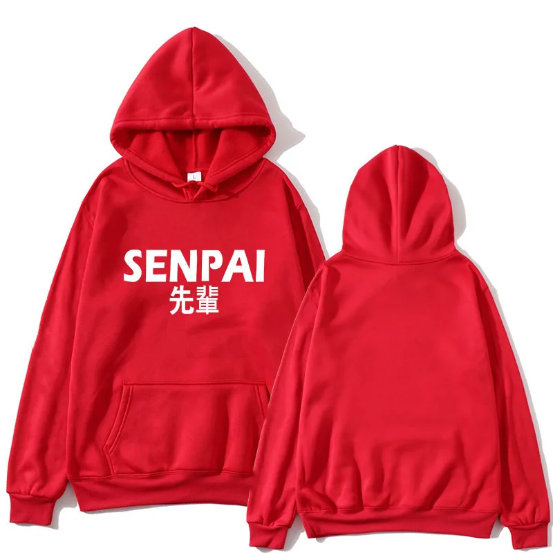 Senpai Hoodies Japanese Anime Harajuku Print Streetwear Men Women Fashion Sweatshirts Oversized Hoodie Unisex Tracksuit Clothing
Senpai Hoodies Japanese Anime Harajuku Print Streetwear Men Women Fashion Sweatshirts Oversized Hoodie Unisex Tracksuit Clothing