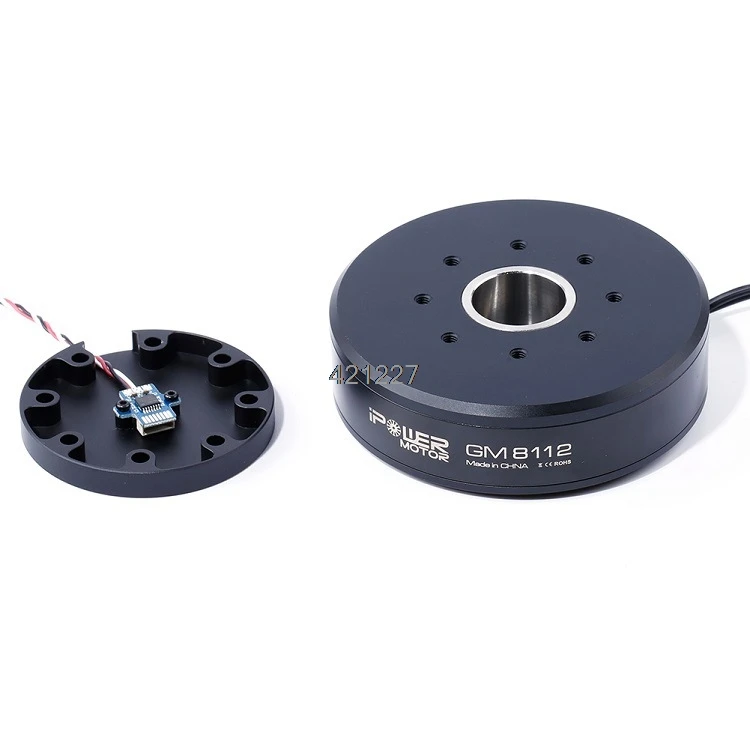 Бесщеточный Gimbal мотор IPower Gm8112 90T с кодером As5048a совместимый камерой 5 6 кг|Детали и