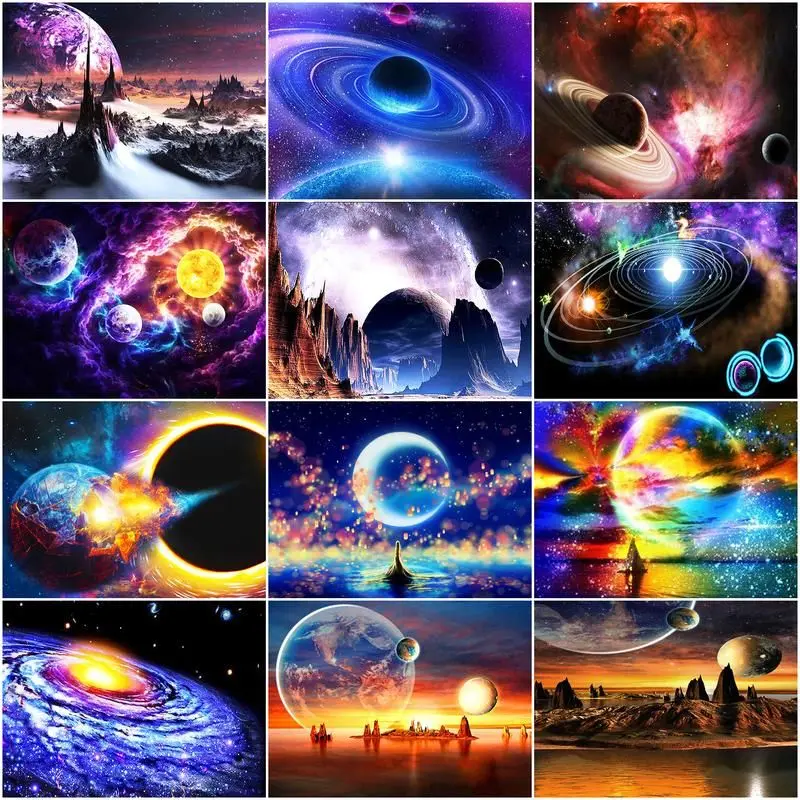CHENISTORY Paint By Number Planet Drawing On Canvas Handpainted Painting Art Gift DIY Pictures By Number Landscape Kits Home Dec
CHENISTORY Paint By Number Planet Drawing On Canvas Handpainted Painting Art Gift DIY Pictures By Number Landscape Kits Home Dec