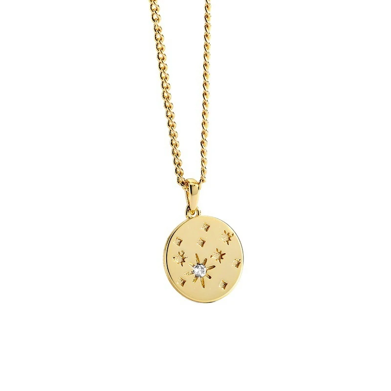 TOSAKO New Necklace Gold Color Round Zircon Thin Women Sweater Chain Wedding Engagent 
TOSAKO New Necklace Gold Color Round Zircon Thin Women Sweater Chain Wedding Engagent