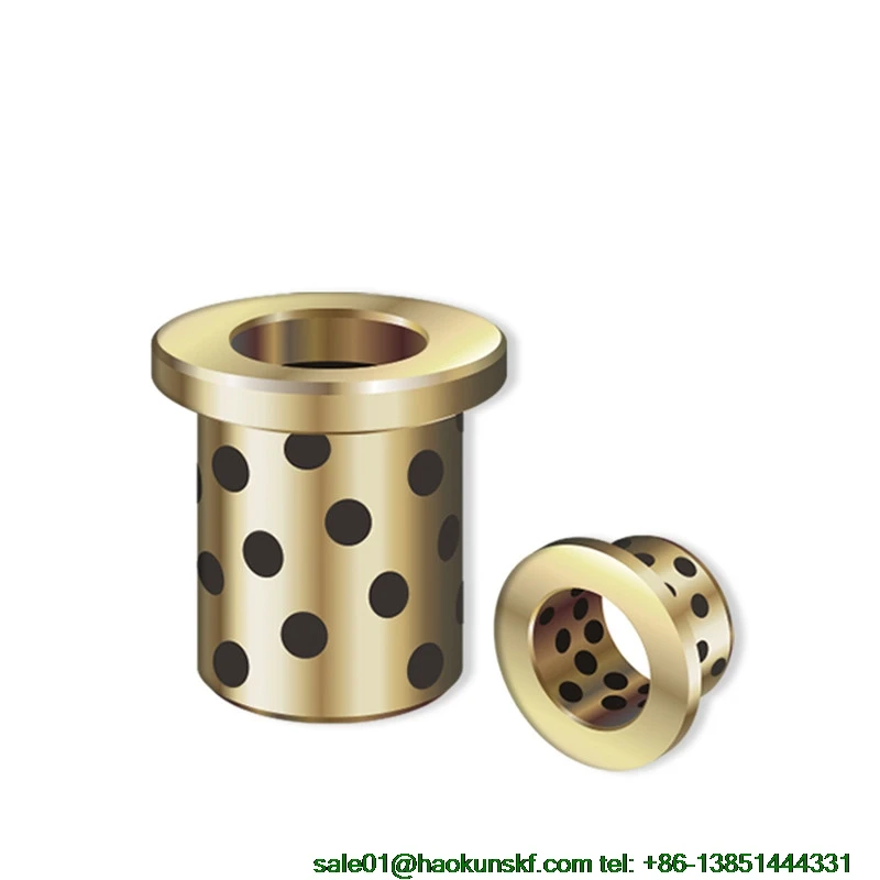 JFB304060 / 3060F (Size:30*40*60/60*5mm) Flanged Solid-Lubricanting Oilless Graphite Brass Bushing|Copper Bearing JFB3060
JFB304060 / 3060F (Size:30*40*60/60*5mm) Flanged Solid-Lubricanting Oilless Graphite Brass Bushing|Copper Bearing JFB3060