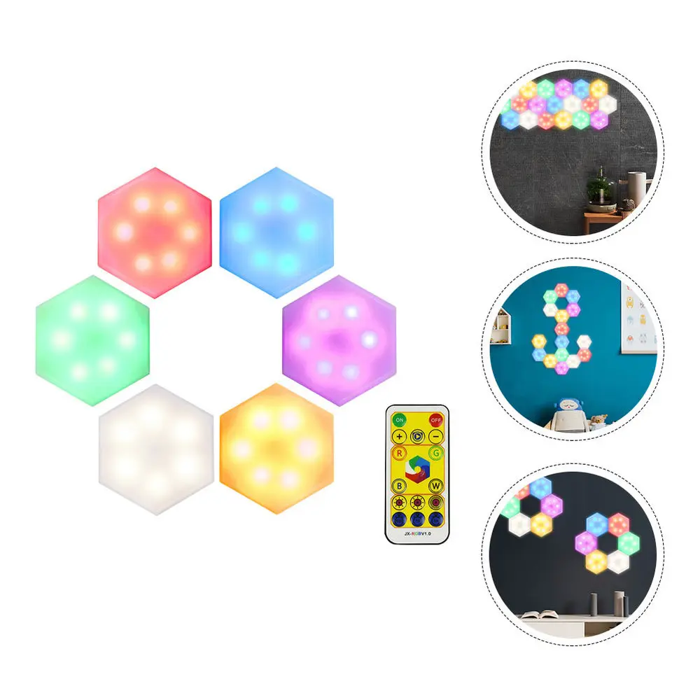 1 Set RGB Wall Lamp Creative Night Light Home Remote Controlled Night Lamp
1 Set RGB Wall Lamp Creative Night Light Home Remote Controlled Night Lamp