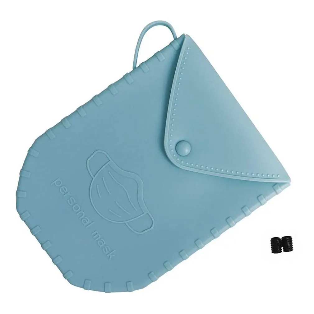 Mask Cover Bag Food Grade Silicone Pure Color Portable Facemask Holder Face Mask Storage Box Case Save Mask Boxes Home Storage 
Mask Cover Bag Food Grade Silicone Pure Color Portable Facemask Holder Face Mask Storage Box Case Save Mask Boxes Home Storage