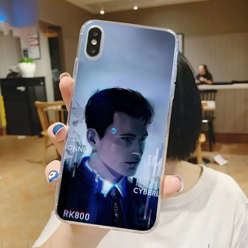 Detroit Become Human RK800 Phone Case Transparent for iPhone 6 7 8 11 12 s mini pro X XS XR MAX Plus
Detroit Become Human RK800 Phone Case Transparent for iPhone 6 7 8 11 12 s mini pro X XS XR MAX Plus