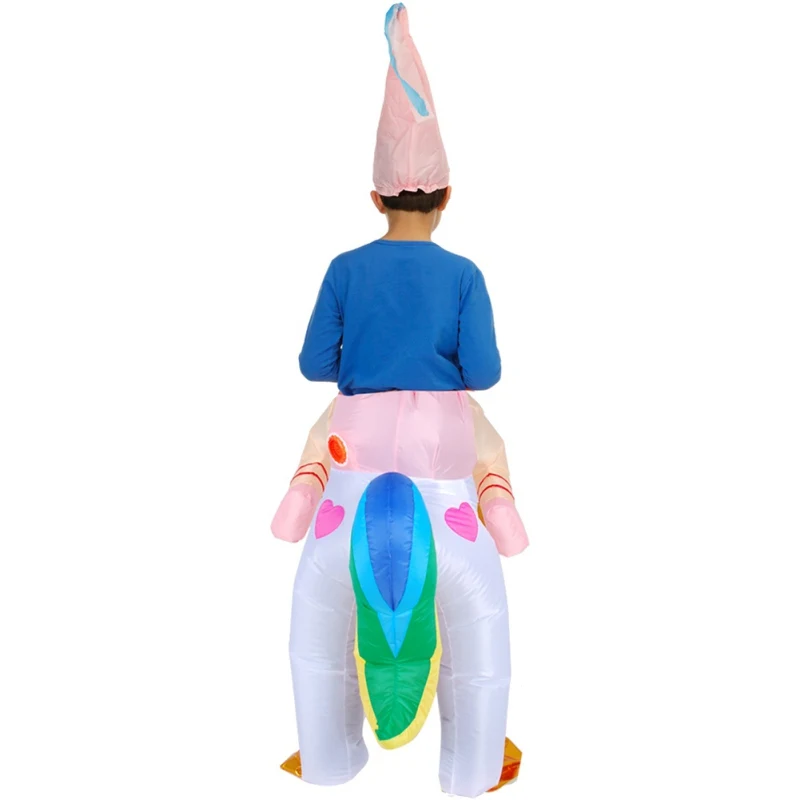 Halloween Single Angle Horse Children's Inflatable Costumes Holiday Colorful Tail Performance Party Christmas Eve Clothess
Halloween Single Angle Horse Children's Inflatable Costumes Holiday Colorful Tail Performance Party Christmas Eve Clothess