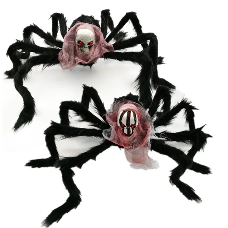1Pc 40X50Cm Black Big Halloween Plush Spiders Kids Kids Toys Plush Black Multicolour Style For Party Halloween Decoration
1Pc 40X50Cm Black Big Halloween Plush Spiders Kids Kids Toys Plush Black Multicolour Style For Party Halloween Decoration