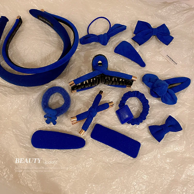 LOVOACC Trendy Multiple Klein Blue Plush Headband for Women Girl Causal Solid Color Wide Brimmed HairBands Accessories Headwear
LOVOACC Trendy Multiple Klein Blue Plush Headband for Women Girl Causal Solid Color Wide Brimmed HairBands Accessories Headwear