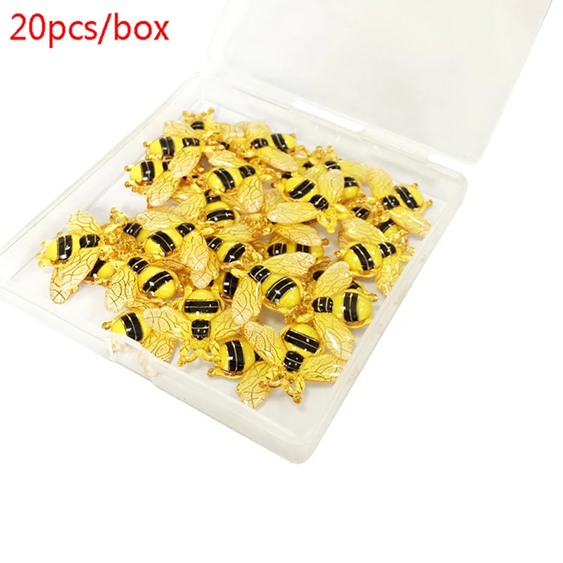 20Pcs Cute Bee Shape Push Pins Decorative Thumb Tacks Drawing Pins For Wall Photo Thumbtack Pins For Home Decoration 
20Pcs Cute Bee Shape Push Pins Decorative Thumb Tacks Drawing Pins For Wall Photo Thumbtack Pins For Home Decoration