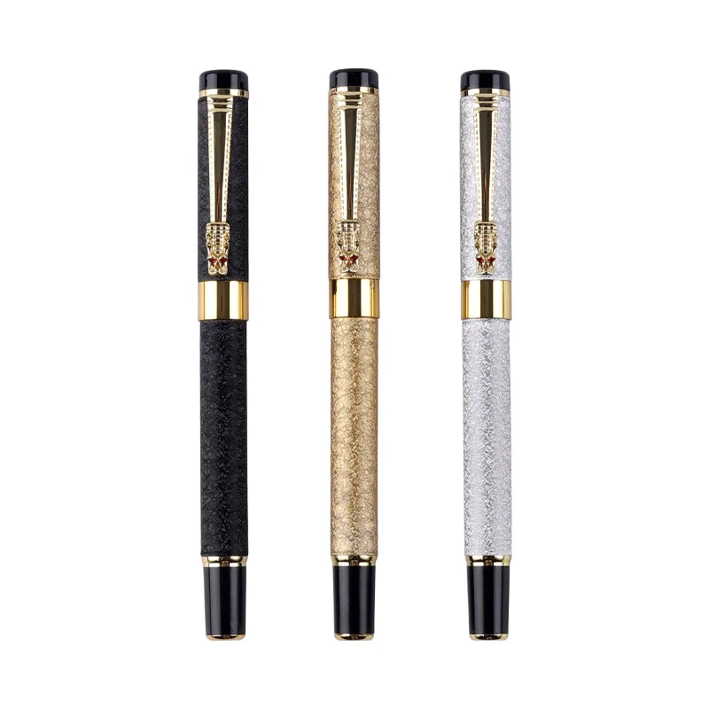 Luxury Chinese Style Dragon Carving Fountain Pen Metal Ink Pen 0.38/0.5mm Nib Stationery Office Supplies Writing Pens Gift 
Luxury Chinese Style Dragon Carving Fountain Pen Metal Ink Pen 0.38/0.5mm Nib Stationery Office Supplies Writing Pens Gift