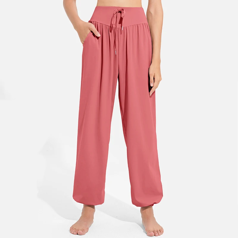 New Breathable Loose Sweatpants Women Super Stretch High Waist Yoga Dancing Pants Quick-Drying Running Fitness Trousers 
New Breathable Loose Sweatpants Women Super Stretch High Waist Yoga Dancing Pants Quick-Drying Running Fitness Trousers