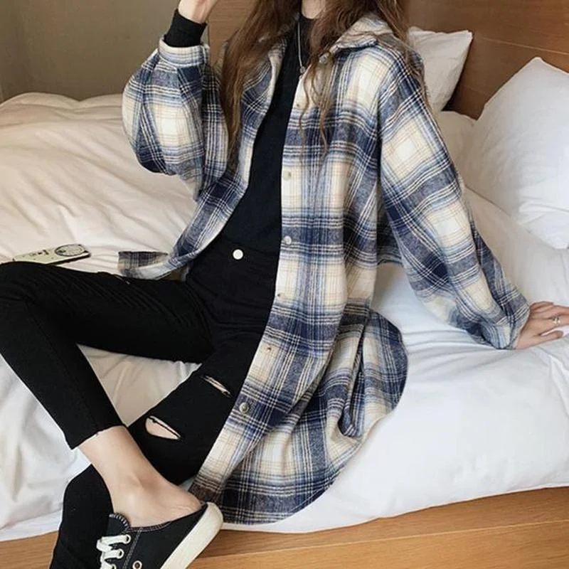 Зимние пальто, женские куртки, новинка 2022, клетчатая рубашка с длинным рукавом, модная Свободная Женская одежда, Дизайнерская верхняя одежд...
Зимние пальто, женские куртки, новинка 2022, клетчатая рубашка с длинным рукавом, модная Свободная Женская одежда, Дизайнерская верхняя одежд...