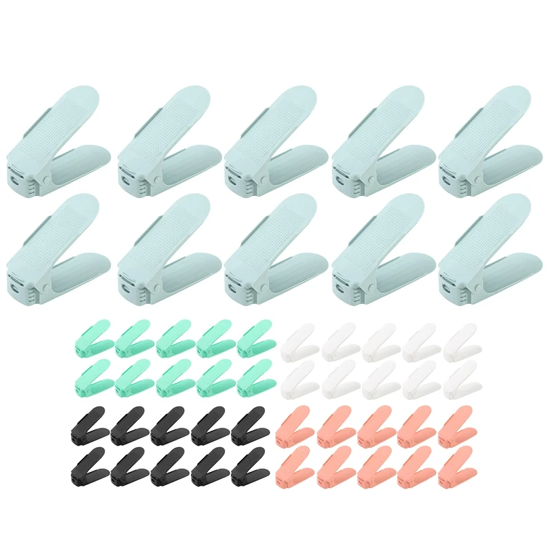 10 Pcs Shoe Rack Adjustable Stand Cupboard Closet for Shoes Shelf Support Slot Space Saving Cabinet
10 Pcs Shoe Rack Adjustable Stand Cupboard Closet for Shoes Shelf Support Slot Space Saving Cabinet