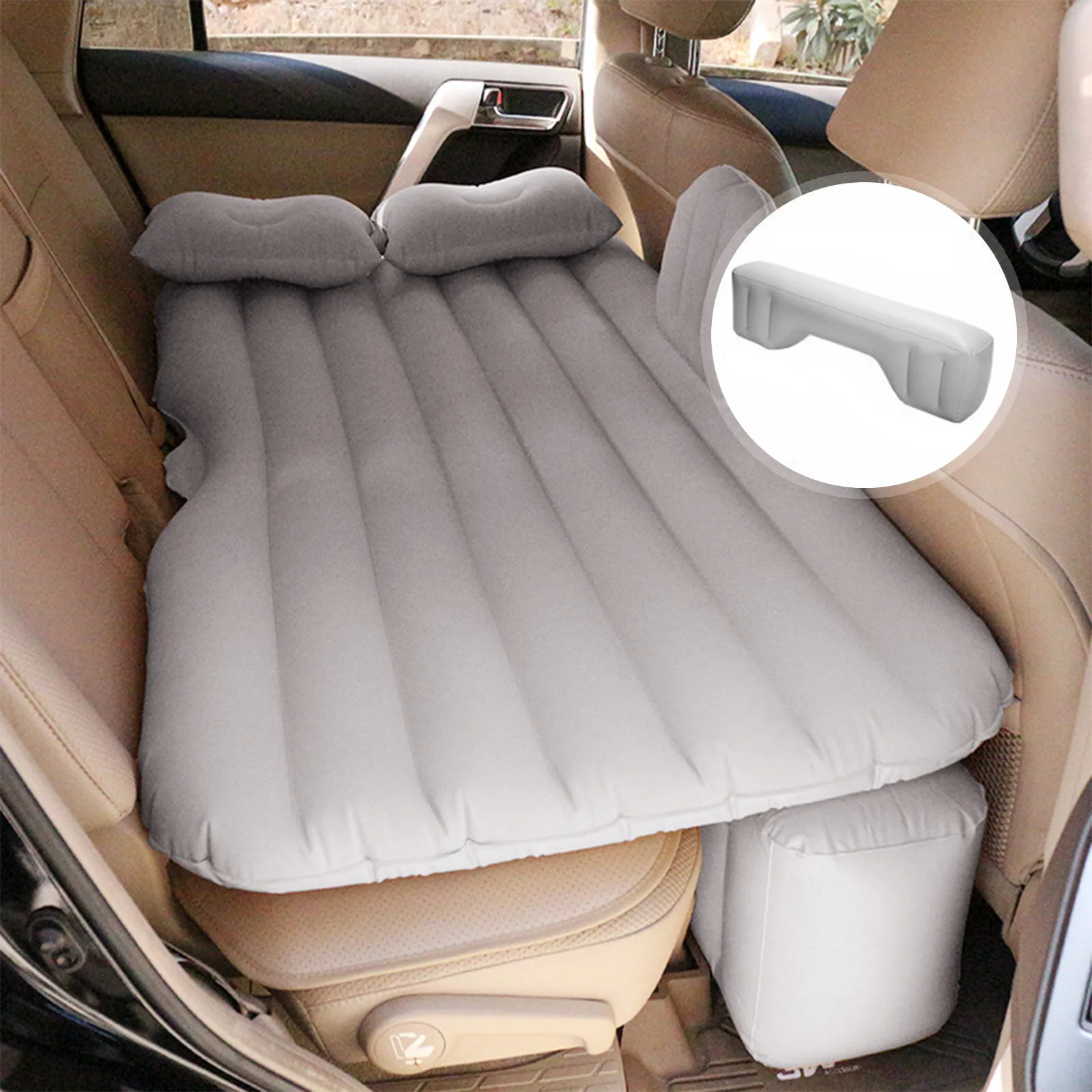 Car Air Inflation Travel Bed Mattress Sleeping Pad For Travel Camping Car Back Seat Support Camping Mat Cushion With Pillow
Car Air Inflation Travel Bed Mattress Sleeping Pad For Travel Camping Car Back Seat Support Camping Mat Cushion With Pillow