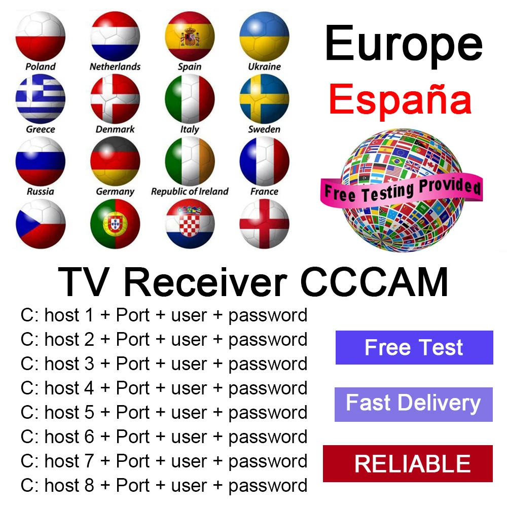 2021 The Most Stable cccam tv Receiver 7 line for Satellite tv Receiver 3\5\6\7\8 Clines WIFI FULL HD DVB-S2 Support Ccams
2021 The Most Stable cccam tv Receiver 7 line for Satellite tv Receiver 3\5\6\7\8 Clines WIFI FULL HD DVB-S2 Support Ccams