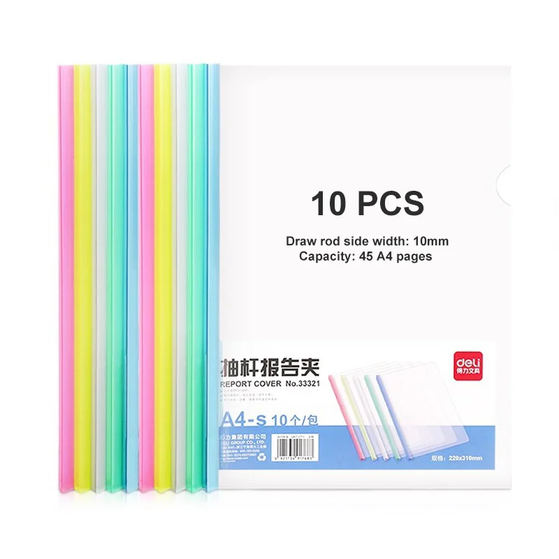 10pcs Deli A4 File Bags Transparent Papers Holder Waterproof Report Cover Bills Folder Documents Organizer Books Case Business
10pcs Deli A4 File Bags Transparent Papers Holder Waterproof Report Cover Bills Folder Documents Organizer Books Case Business