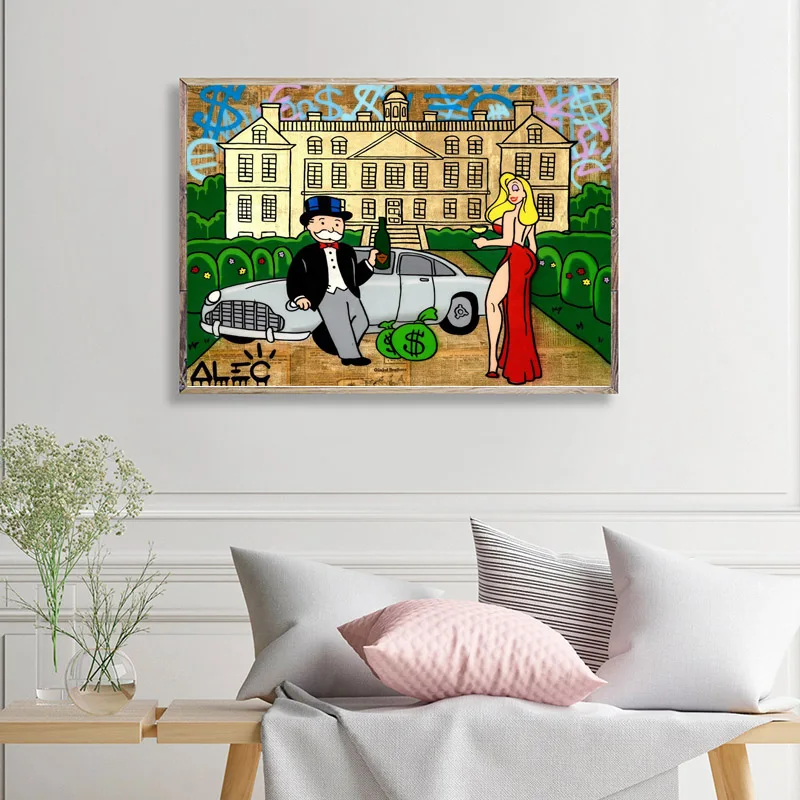 Street Graffiti Monopolinges Canvas Posters Prints Wall Art Painting Oil Decorative Picture Modern Living Room Home Decoration
Street Graffiti Monopolinges Canvas Posters Prints Wall Art Painting Oil Decorative Picture Modern Living Room Home Decoration