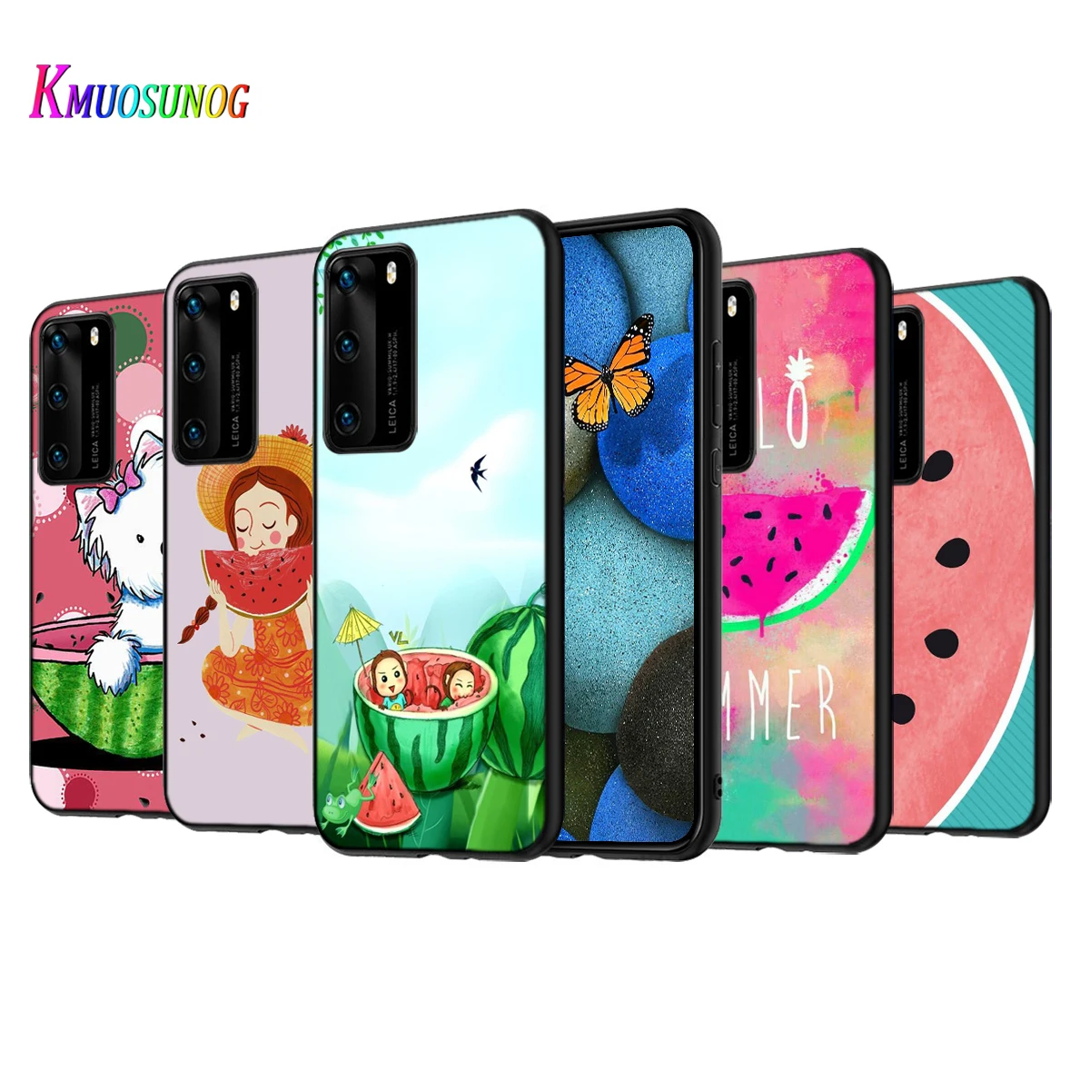 Summer Watermelon Silicone Cover For Huawei P50 P40 P30 P20 Pro P10 P9 F8 Lite E Plus 2016 5G Black TPU Phone Case
Summer Watermelon Silicone Cover For Huawei P50 P40 P30 P20 Pro P10 P9 F8 Lite E Plus 2016 5G Black TPU Phone Case