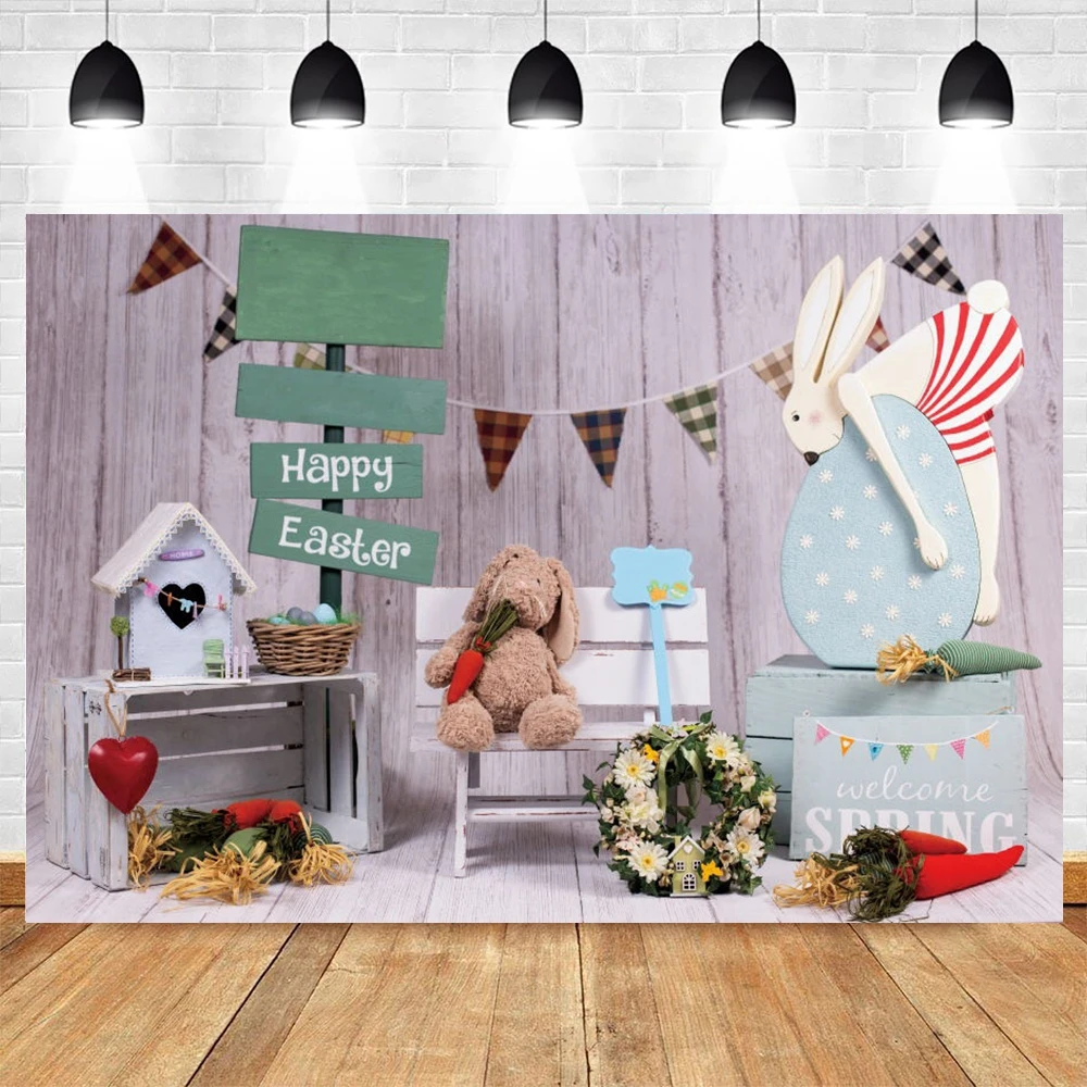 Spring Happy Easter Backdrop Carrot Rabbit Bunny Flower Photography Background Party Baby Portrait Photo Booth Decor Banner Prop
Spring Happy Easter Backdrop Carrot Rabbit Bunny Flower Photography Background Party Baby Portrait Photo Booth Decor Banner Prop