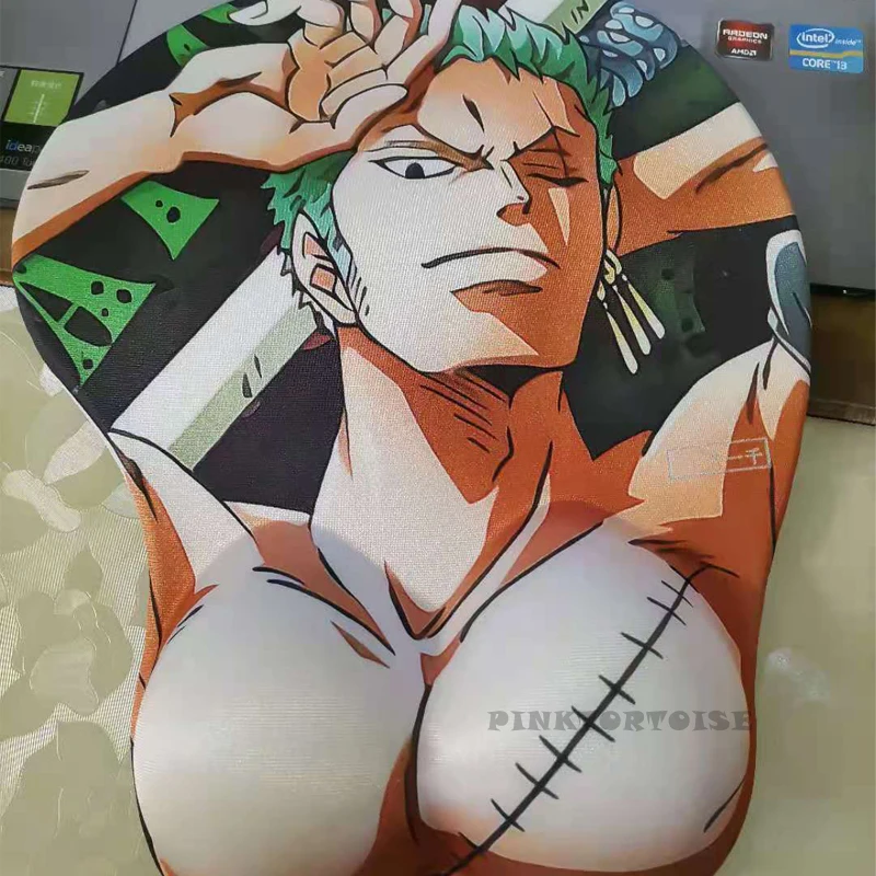 Anime Roronoa Zoro 3D Breast Mouse Pad Silicone Wrist Rest Anime Mousepad Chest mousepad playmat
Anime Roronoa Zoro 3D Breast Mouse Pad Silicone Wrist Rest Anime Mousepad Chest mousepad playmat