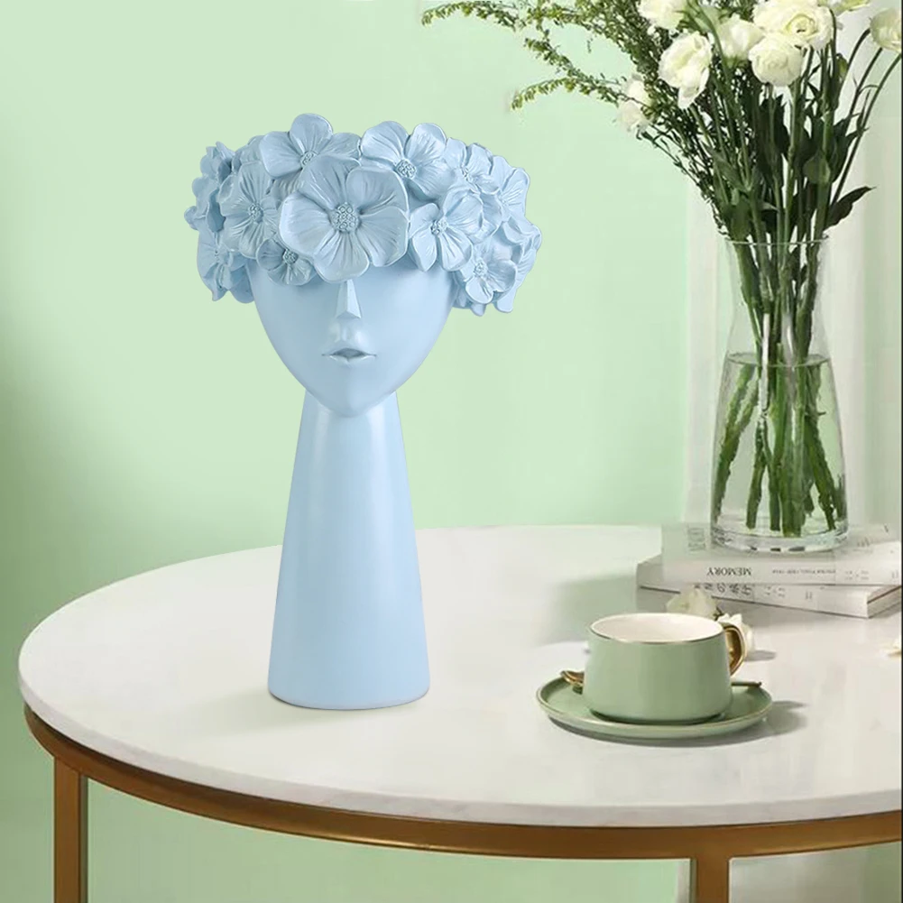 Nordic Girl Figurine Modern Flower Pot Vase Holder Sculpture Art Home Ornaments Living Room Study Desktop Ornament Artware
Nordic Girl Figurine Modern Flower Pot Vase Holder Sculpture Art Home Ornaments Living Room Study Desktop Ornament Artware