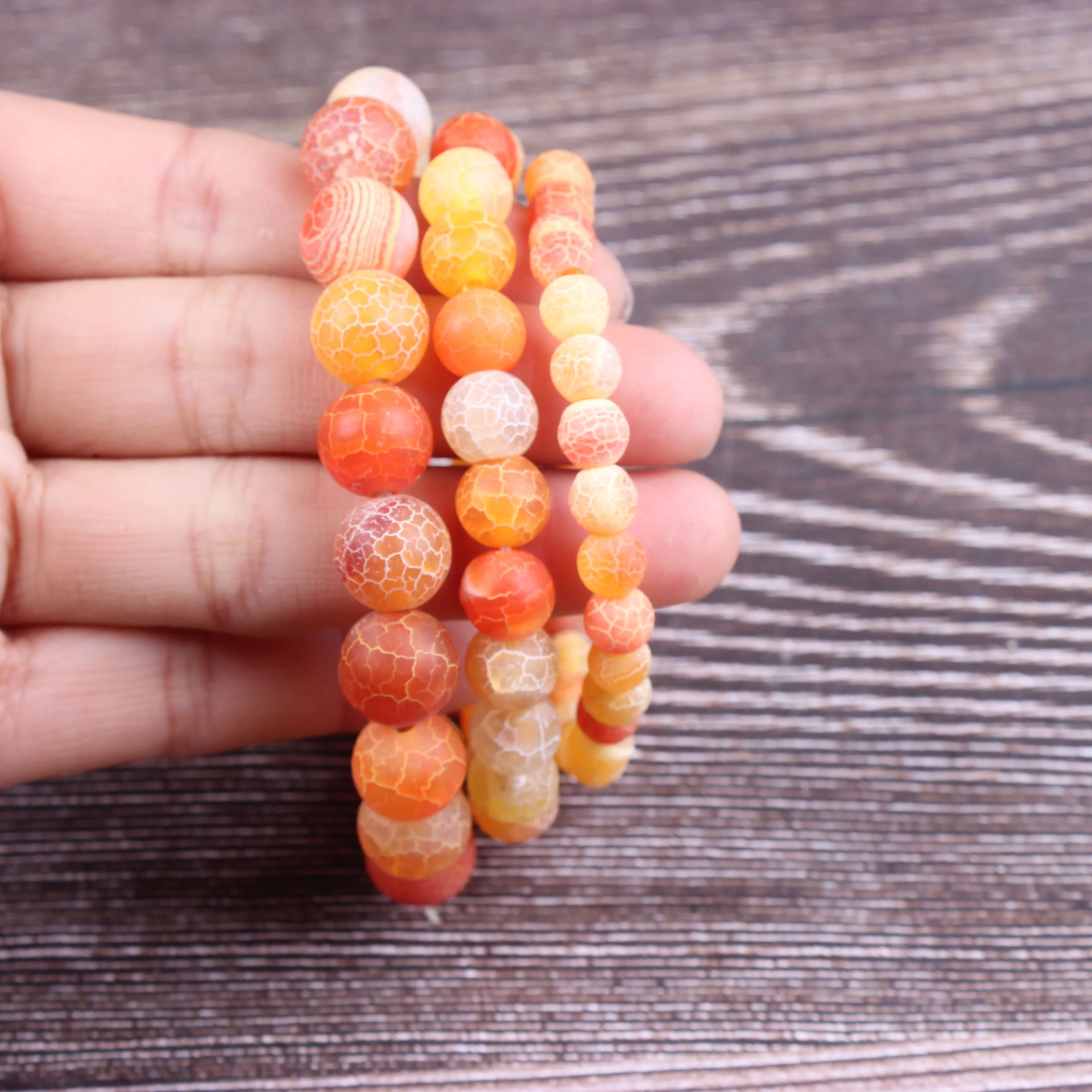 Fashion jewelry 6 / 8 / 10mm weathered agate hand string natural jewelry beads suitable for men and women accessories
Fashion jewelry 6 / 8 / 10mm weathered agate hand string natural jewelry beads suitable for men and women accessories