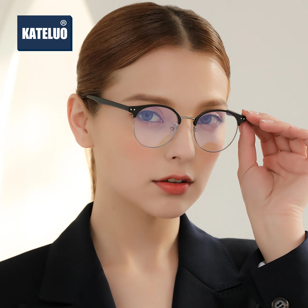 KATELUO 2020 Fashion Women Anti Blue Light Laser Fatigue Glasses Retro Computer Goggles Optical Eyeglasses Frame for Women 52009
KATELUO 2020 Fashion Women Anti Blue Light Laser Fatigue Glasses Retro Computer Goggles Optical Eyeglasses Frame for Women 52009