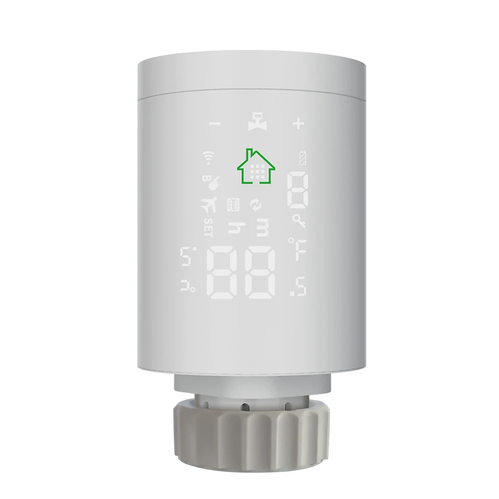 

Умный привод радиатора Tuya ZIGBEE3.0, программируемый термостатический клапан радиатора, регулятор температуры, голосовое управление через Alexa