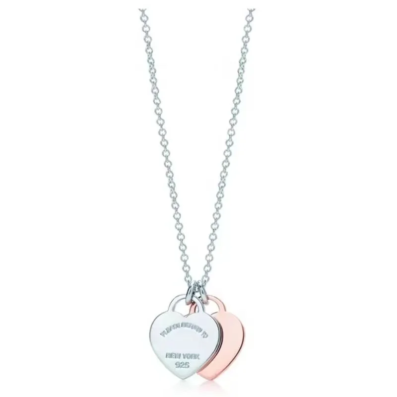 925 Sterling Silver Necklace Original Brand Fashion Jewelry Woman For Tif Necklace Couple Gift
925 Sterling Silver Necklace Original Brand Fashion Jewelry Woman For Tif Necklace Couple Gift