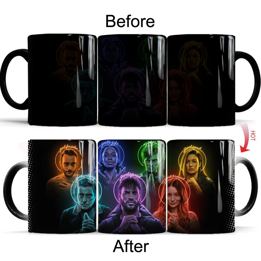 TV Show American God Coffee Mug 11oz Color Changing Ceramic Magic Tea Cup Boy Friend Husband Surprised Gift Travel Mug and Cup
TV Show American God Coffee Mug 11oz Color Changing Ceramic Magic Tea Cup Boy Friend Husband Surprised Gift Travel Mug and Cup