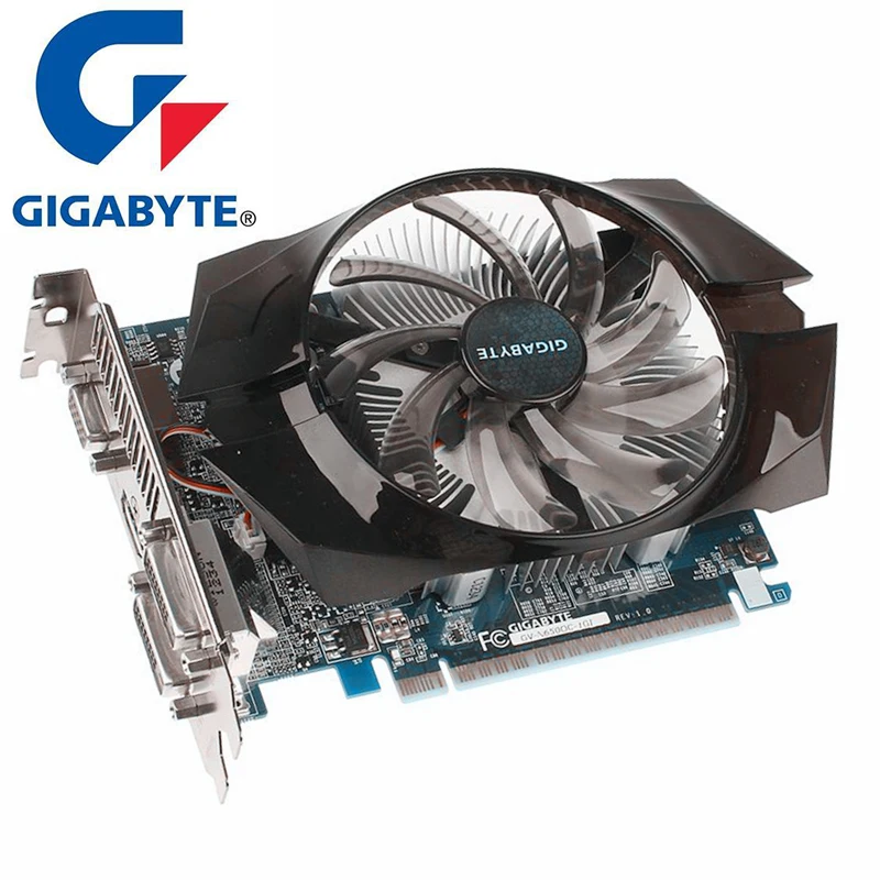 

GIGABYTE GTX 650 1GB Graphics Cards 128Bit GDDR5 Video Card for nVIDIA Geforce GTX650 1GB HDMI Dvi Used VGA Cards On Sale N650
