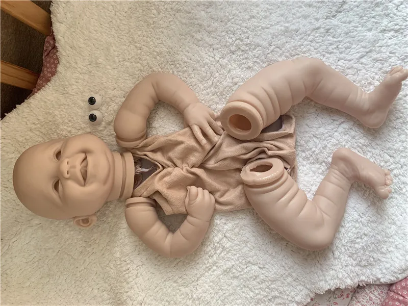 Full Limbs 55cm DIY Doll Parts Smiling Face Reborn Doll Kit Very Soft Real Touch Unpainted Unfinished Doll Parts To Diy Doll
Full Limbs 55cm DIY Doll Parts Smiling Face Reborn Doll Kit Very Soft Real Touch Unpainted Unfinished Doll Parts To Diy Doll