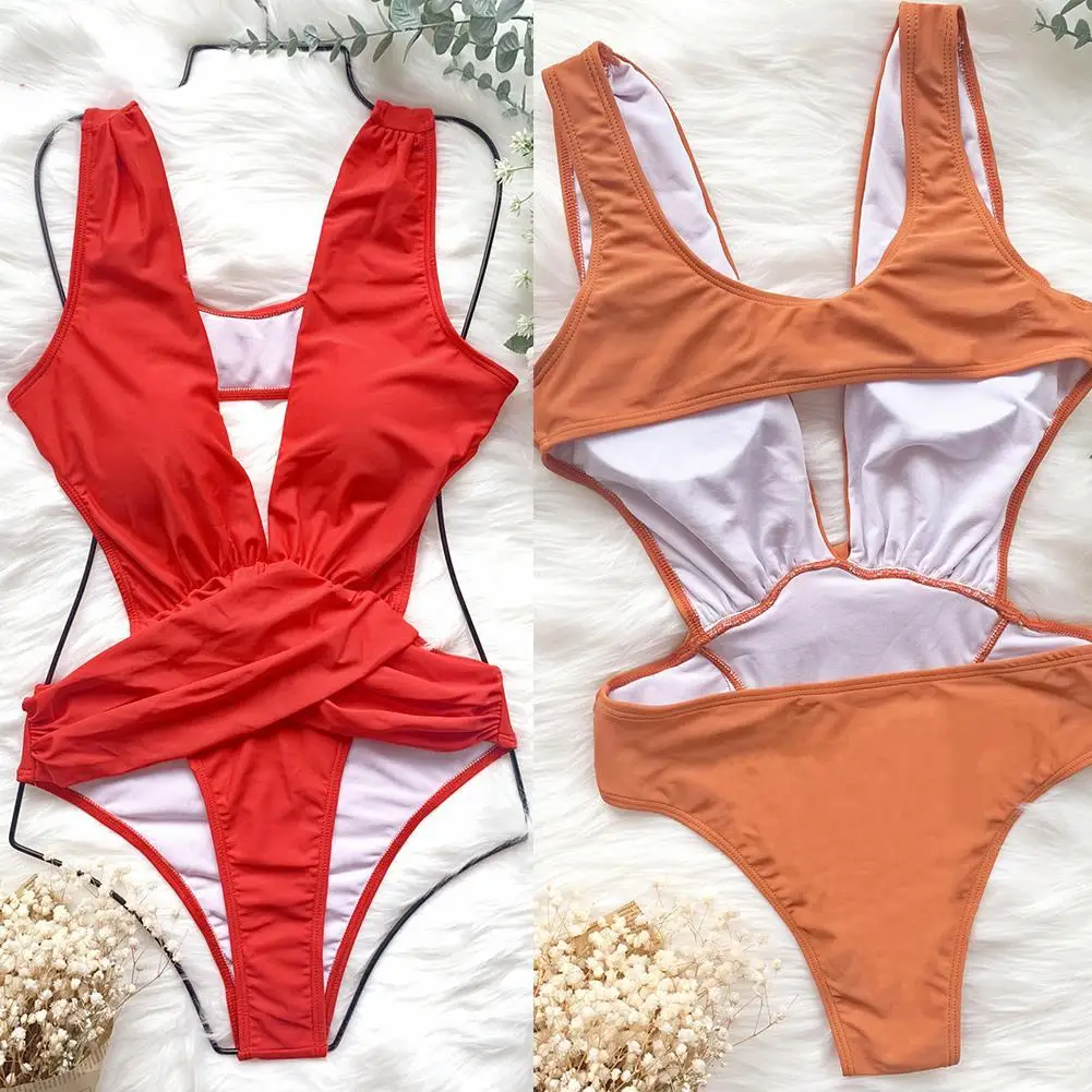 New 2021 Sexy Deep V Neck Wrap Around Female Swimwear Swimsuit Swim Bathing Women Backless Suit One Lady Bather Piece T6X3
New 2021 Sexy Deep V Neck Wrap Around Female Swimwear Swimsuit Swim Bathing Women Backless Suit One Lady Bather Piece T6X3