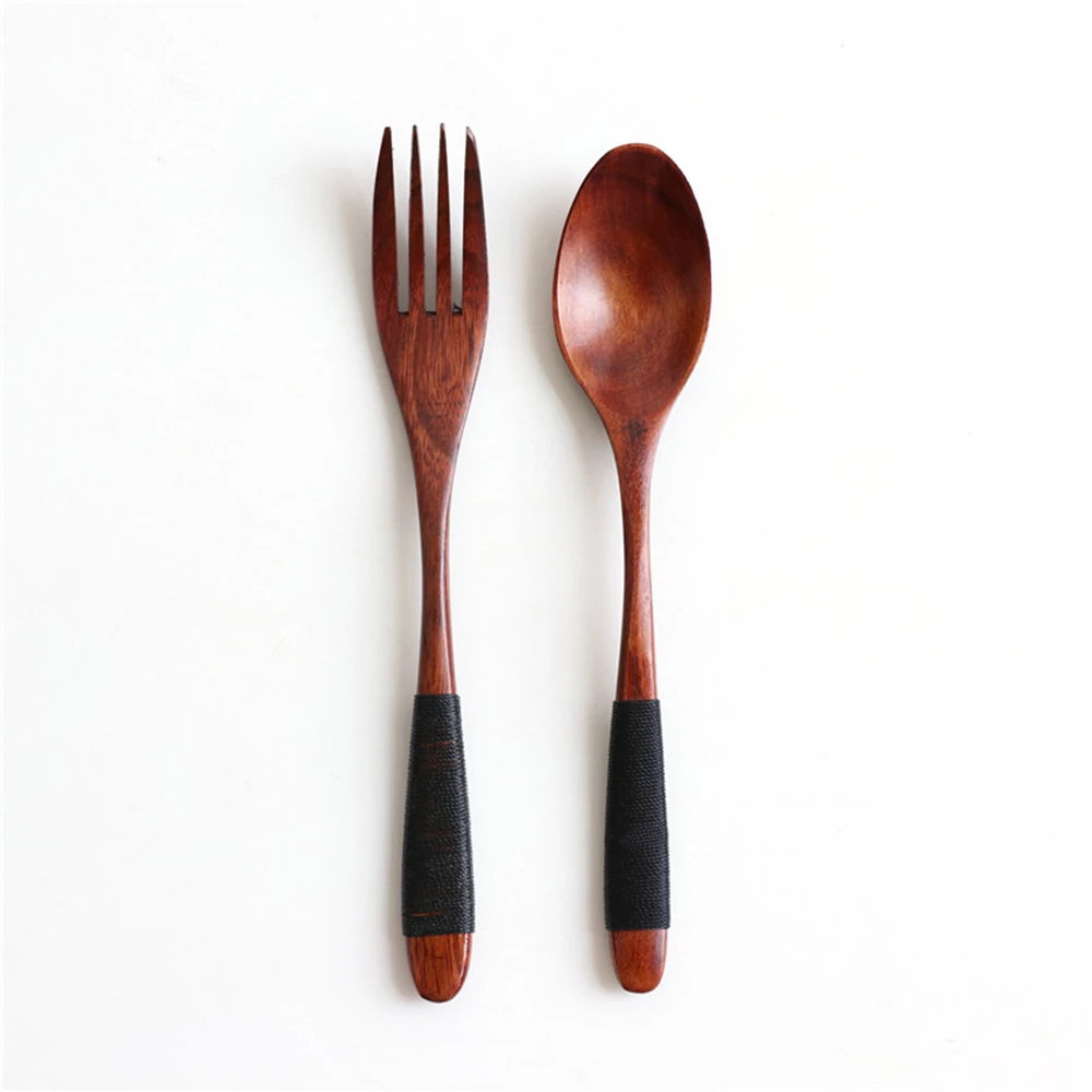 Natural Wooden Spoon Fork Dinner Kit Rice Soups Utensil Cereal Handmade Home Tableware Dinnerware Cutlery For Kitchen
Natural Wooden Spoon Fork Dinner Kit Rice Soups Utensil Cereal Handmade Home Tableware Dinnerware Cutlery For Kitchen