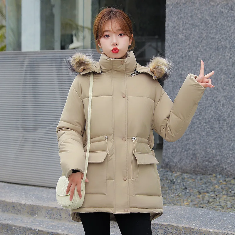 Новинка, зимнее однотонное повседневное женское пальто Aibeautyer с большим меховым воротником, теплая Толстая мягкая верхняя одежда, свободное... 
Новинка, зимнее однотонное повседневное женское пальто Aibeautyer с большим меховым воротником, теплая Толстая мягкая верхняя одежда, свободное...