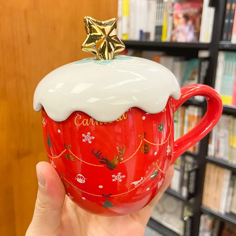 2022 Christmas Mug Ceramic Drinking Cup Breakfast Milk Cup Coffee Cup Home Kitchen Drinkware Christmas Decorations Gift
2022 Christmas Mug Ceramic Drinking Cup Breakfast Milk Cup Coffee Cup Home Kitchen Drinkware Christmas Decorations Gift