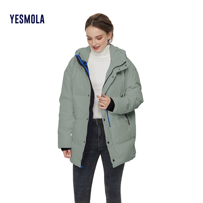 YESMOLA Winter Jacket for Women Soild Parka Warm Thick Hooded Cotton Padded Coats Korean Ladies Oversize Outwear
YESMOLA Winter Jacket for Women Soild Parka Warm Thick Hooded Cotton Padded Coats Korean Ladies Oversize Outwear