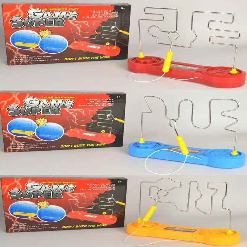 Intelligent Toys Fire Wire Shock Electric Touch Labyrinth Training For Children's Concentration Teaching Electric Labyrinth Game
Intelligent Toys Fire Wire Shock Electric Touch Labyrinth Training For Children's Concentration Teaching Electric Labyrinth Game